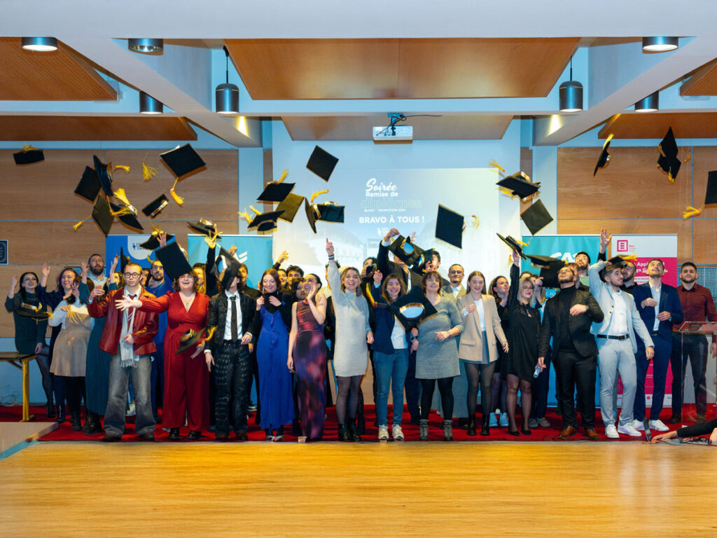 Remise des diplômes 2025 pour nos étudiants d'ETIC à Blois